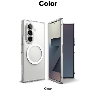 Ốp lưng cho Samsung Galaxy Z Fold 7 RINGKE Fusion Magnetic - Hàng Chính Hãng