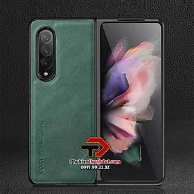 Ốp lưng da cho SamSung Galaxy Z Fold3 5G chính hãng X-level - Hàng chính hãng