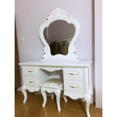 combo bộ giường tủ tân cổ điển 07