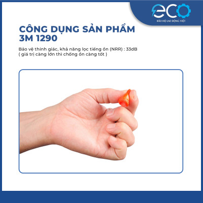 Nút tai chống ồn cao cấp Honeywell Max 1 - Nút bịt tai chống ồn khi đi ngủ, ôn thi, đi máy bay, công trình, xưởng in