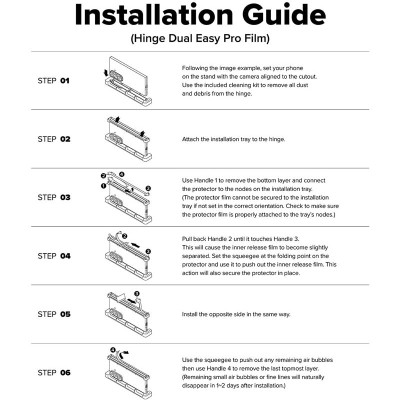 Bộ dán màn hình cho Samsung Galaxy Z Fold 7 RINGKE 3-in-1 Protector Pro - Hàng Chính Hãng