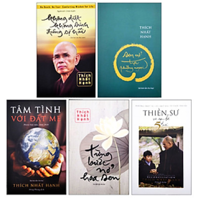 Bộ Sách Những Lời Răn Thiền Sư Thích Nhất Hạnh (Bộ 5 Cuốn)