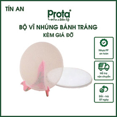 Bộ 10 Vỉ Cuốn Bánh Tráng Prota – Kèm Theo Giá Đỡ