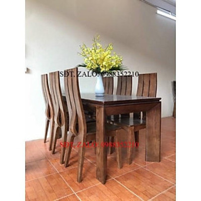 Bàn Ăn Đẹp 1m6 - 6 ghế