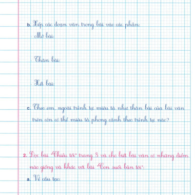 Vở Ô Li Bài Tập Tiếng Việt 5 (Bám Sát SGK Cánh Diều) (HA)