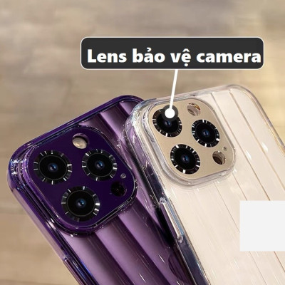 Ốp lưng cho iPhone 14 ProMax/14Pro/13ProMax/12ProMax FILADA gợn sóng chống sốc bảo vệ camera( hàng chính hãng)