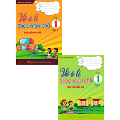 Sách tham khảo- Combo Vở Ô Li Theo Mẫu Chữ Lớp 1 (Bám Sát SGK Chân Trời Sáng Tạo) (Bộ 2 Cuốn)_HA
