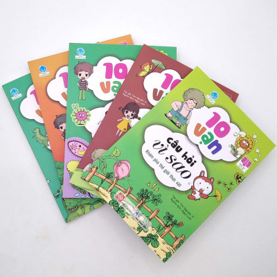 Bộ Sách 10 Vạn Câu Hỏi Vì Sao 3 - Động Vật - Thực Vật (Bộ 5 Cuốn)