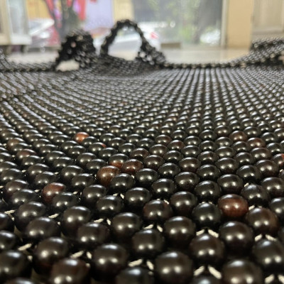 Chiếu Hạt Gỗ Trắc Bóng Cao Cấp - Kích Thước 1,5mx1,9m ( video , hình thật ) 