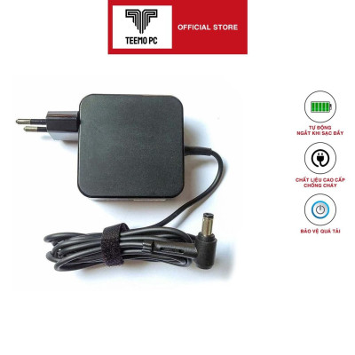 Sạc Tương Thích Cho Laptop Asus X502 X502A X502Ca Adapter 19V-3.42A - Hàng Nhập Khẩu New Seal TEEMO PC TEAC367
