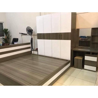Combo Giường Tủ Gỗ