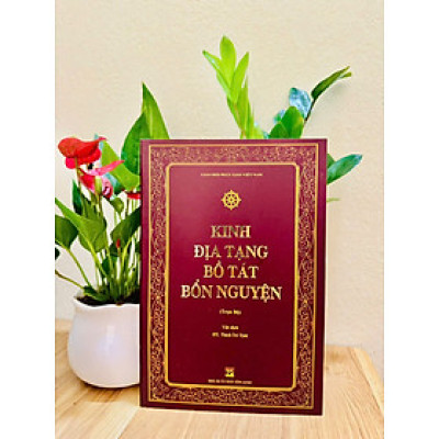 Sách - Kinh Địa Tạng Bồ Tát Bổn Nguyện ( Bìa nâu) (Khổ 16 x 24cm) ( bìa mềm)