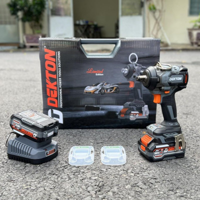 COMBO Máy Siết Bulong Dùng Pin Dekton M21-IW590 PLUS KÈM  + 2 PIN M21-B4000M + 1 SẠC M21-S40F DEKTON - KM_T8 -HÀNG CHÍNH HÃNG