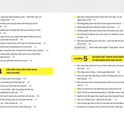 Sách - Tâm Lý Khác Biệt Giữa Đàn Ông Và Phụ Nữ