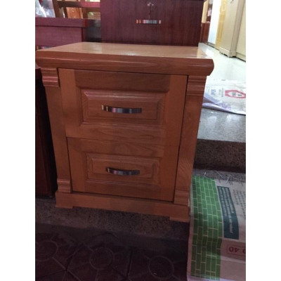 Tủ đầu giường gỗ xoan đào 2 ngăn kéo