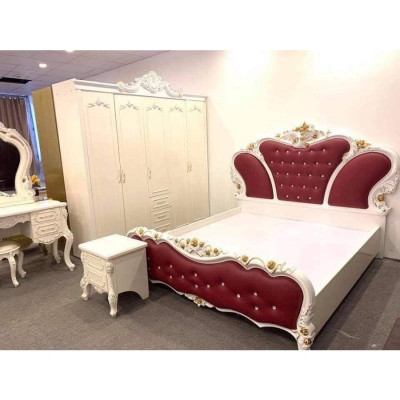 bộ giường tủ tân cổ điển nhập khẩu