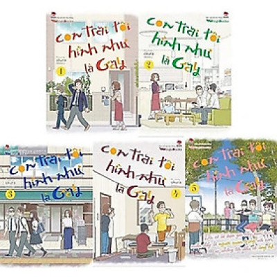 Sách - Con trai tôi hình như là gay (trọn bộ 5 tập)