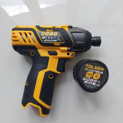 MÁY BẮT VÍT PIN 12V TOLSEN 79037 - HÀNG CHÍNH HÃNG