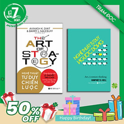 Trạm Đọc | Nghệ thuật tư duy chiến lược + Tư duy ngược dòng