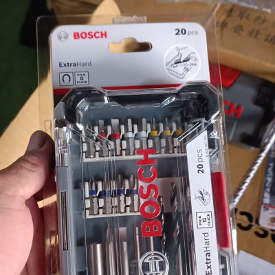 BỘ MŨI KHOAN & VẶN VÍT PICK&CLICK 20 MÓN BOSCH 2608522422 - HÀNG CHÍNH HÃNG