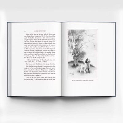 Sách - Con Bim Trắng Tai Đen - Bìa Cứng - Đông A