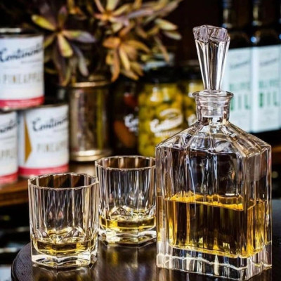 Bộ bình pha lê Nachtmann Aspen 90024 Whisky kèm 2 cốc 324ml Hàng Chính hãng