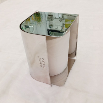 Hộp đựng giấy vệ sinh Kibath inox 304 bóng, KB-717