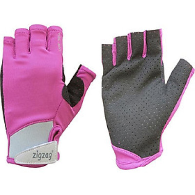 Găng tay thể thao chống nắng UPF50+ tím đen Zigzag GLV00414