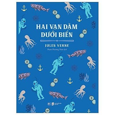 Sách - Hai Vạn Dặm Dưới Biển - Jules Verne - Tân Việt Books