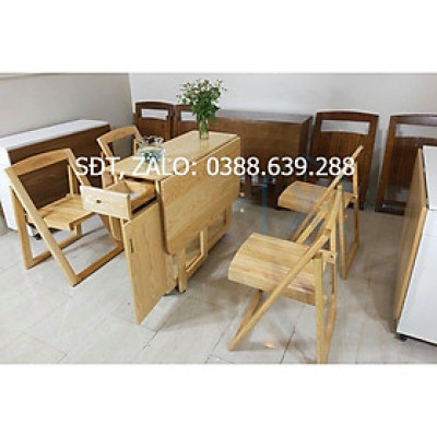 BÀN ĂN THÔNG MINH MINH GỖ SỒI(vàng sồi)