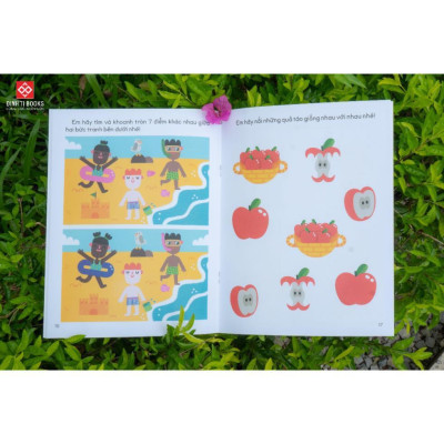 Sách - 30 Hoạt Động Rèn Luyện Kỹ Năng Tư Duy Cho Trẻ - Suy Luận Logic Cho Trẻ Từ 3 - 9 Tuổi - Đinh Tị Books