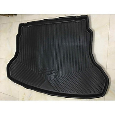 Tấm lót cốp nhựa đen dẻo theo xe HUYNDAI ACCENT 2021 nhựa TPO cao cấp