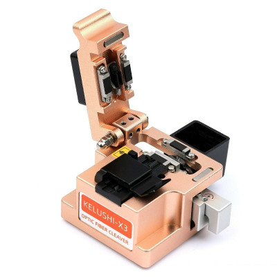 Dao Cắt Sợi Quang KELUSHI-X3 Tự Động Làm Sạch FTTH Có Độ Chính Xác Cao - Hàng Nhập Khẩu