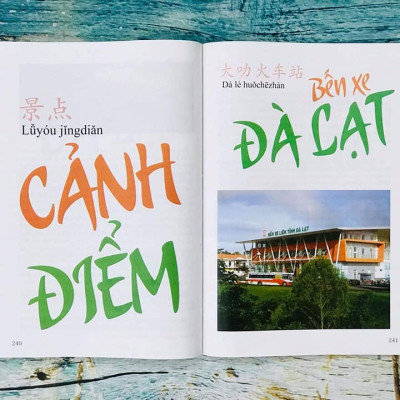 Sách- Combo 2 sách Bài tập luyện dịch tiếng Trung ứng dụng (Sơ -Trung cấp, Giao tiếp HSK có mp3 nghe, có đáp án)+Du lịch Việt Nam Ẩm thực và cảnh điểm (in màu, có audio nghe, giấy ảnh c2)+ DVD tài liệu