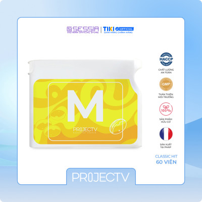 [TẶNG 5 TÚI PV ZIP] Thực Phẩm Sức Khoẻ M+A+CH+OS | V Alphabet - Thông Minh, Nhạy Bén, Năng Lượng & Xương Chắc Khỏe - PROJECT V - Xuất xứ Pháp, Hàng Chính Hãng