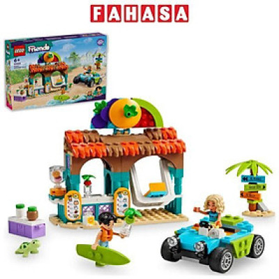 Đồ Chơi Lắp Ráp Quầy Sinh Tố Bãi Biển - Beach Smoothie Stand - Lego Friends 42625 (213 Mảnh Ghép)