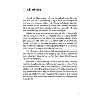 Sách - Tự Lập Từ Tiểu Học - Ngăn Nắp Gọn Gàng