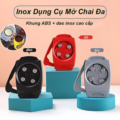 BỘ KHUI MỞ NẮP LON BIA NƯỚC NGỌT HỘP ĐA NĂNG