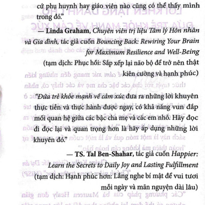 Đứa Trẻ Khỏe Mạnh Về Cảm Xúc