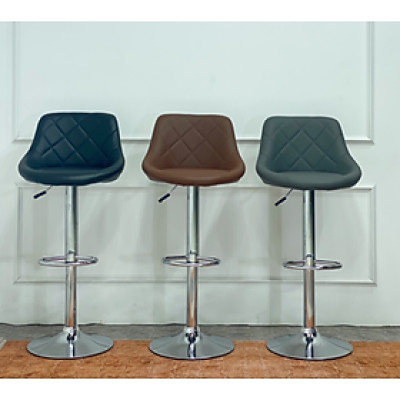 Ghế xoay quầy bar Tundo mặt nệm và lưng liền nhau