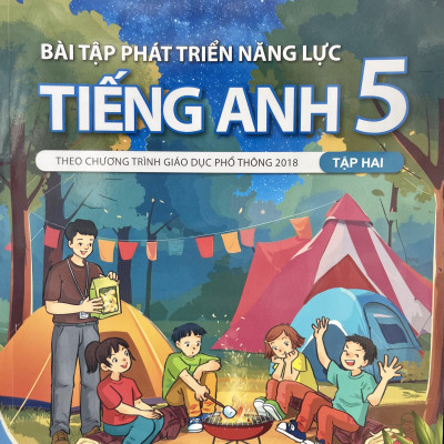 Sách - Bài tập phát triển năng lực Tiếng Anh lớp 5 tập 1+2 (HEID)