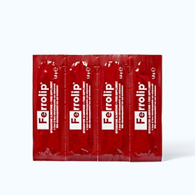 Bột uống FERROLIP bổ sung sắt (Hộp 20 gói)