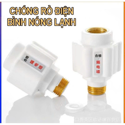 Bộ 2 Cái Van Chống Giật Bình Nóng Lạnh – Zen Đồng Chịu Nhiệt, Chống Rò Điện Hiệu Quả, Loại Tốt