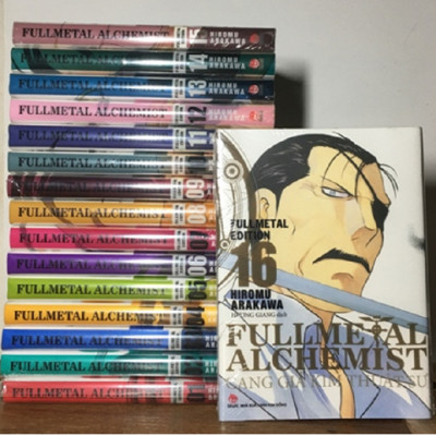 Sách - Cang giả kim thuật sư (trọn bộ tập từ tập 1-18, tái bản) + Tuyển tập truyện 4 khung