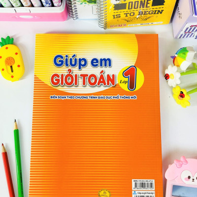 Sách - Giúp Em Giỏi Toán Lớp 1 - Biên soạn theo chương trình GDPT mới - ndbooks