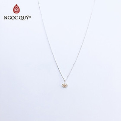 Dây chuyền bạc mặt khóa như ý - Ngọc Quý Gemstones