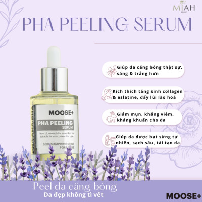 Tinh chất serum peel da moose+ 30ml Hàn Quốc, tái tạo da, phục hồi da