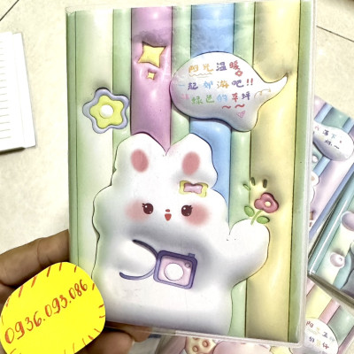 Sổ Tay Bìa Dẻo A6 Chống Thấm Nước Dòng Kẻ Ngang 140 Trang