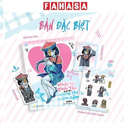 Sách - Nhật Ký Tình Yêu Của Cương Thi Trăm Năm - Bản Đặc Biệt - Tặng Kèm Bookmark + Sticker Cán Kim Tuyến + Polaroid PVC