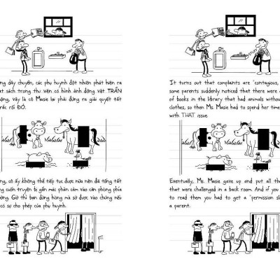 Diary Of A Wimpy Kid - Nhật Ký Chú Bé Nhút Nhát - Tập 18: Out Trình - No Brainer (Song Ngữ Việt-Anh)